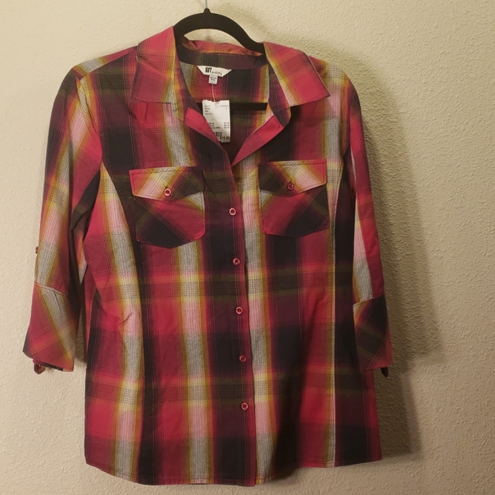 Kut Pink Flannel